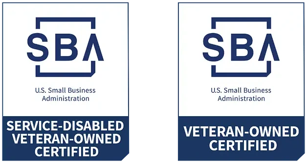 SBA Service-Disabled Veteran-Owned and Veteran-Owned Small Business Certified